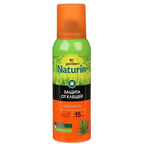 Аэрозоль от клещей на одежду Gardex Naturin с дополнительной защитой 100 мл 727₽