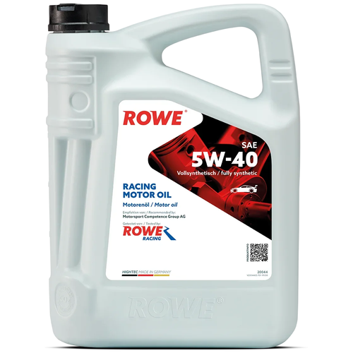 ROWE Масло Моторное Rowe Hightec Racing Motor Oil Sae 5w-40 (5л) Multi-Ester-Technology