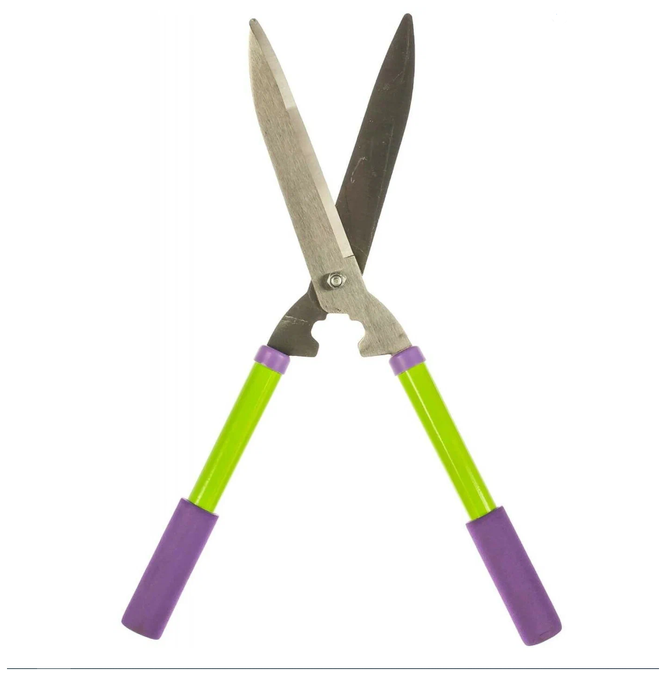 Кусторез PALISAD стальные обрезиненные рукоятки, 60562 фиолетовый/зеленый