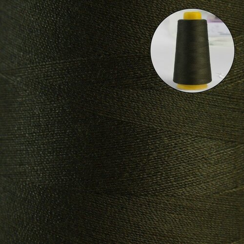 Нитки Арт Узор швейные, 40/2, 2700 м, цвет хаки арт узор нитки 40 2 2700 м цвет хаки