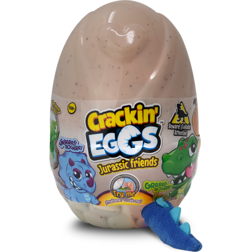 Игрушка-сюрприз Crackin Eggs 12 см в мини яйце с WOW эффектом серия Парк динозавров