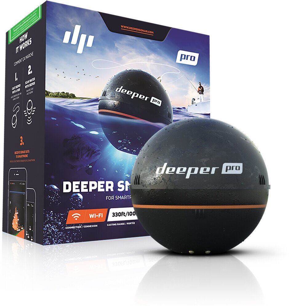 Эхолот Deeper Smart Sonar pro, Wi-Fi