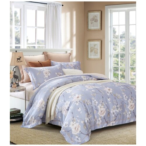 фото Постельное бельё тр-26 св.голубой tp-26-173 famille