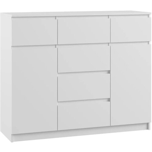 МС Мадера Комод Комби 2 ЛДСП Белый эгер 1200/990/420