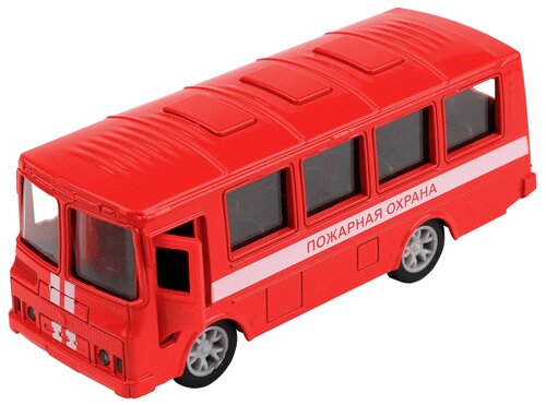 Пожарный автомобиль Рыжий кот Коллекционная-23, M1460-14 1:32, 16.4 см, красный