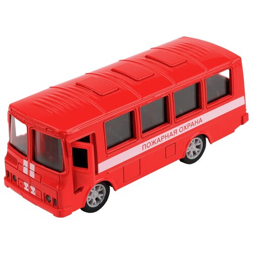 Пожарный автомобиль Рыжий кот Коллекционная-23, M1460-14 1:32, 16.4 см, красный пожарный автомобиль motorro 103851 1 32 14 см красный