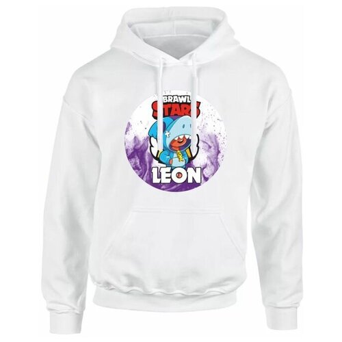 фото Толстовка бравл старс, brawl stars №95 с леоном, 42 размер mewni-shop
