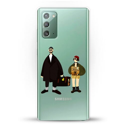 фото Силиконовый чехол матильда и леон на samsung galaxy note 20 andy & paul