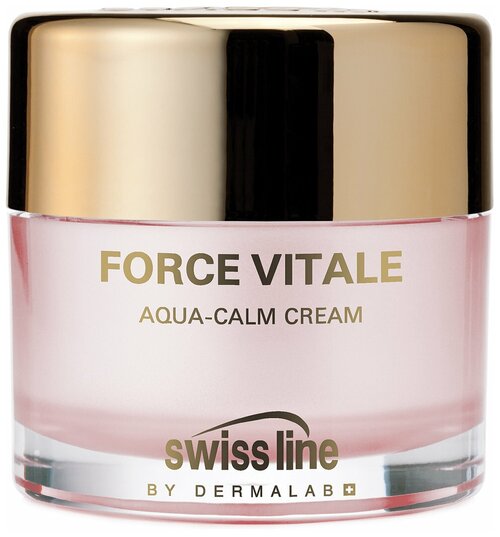 Swiss Line Force Vitale Aqua-Calm Cream успокаивающий увлажняющий крем для чувствительной кожи лица, 50 мл