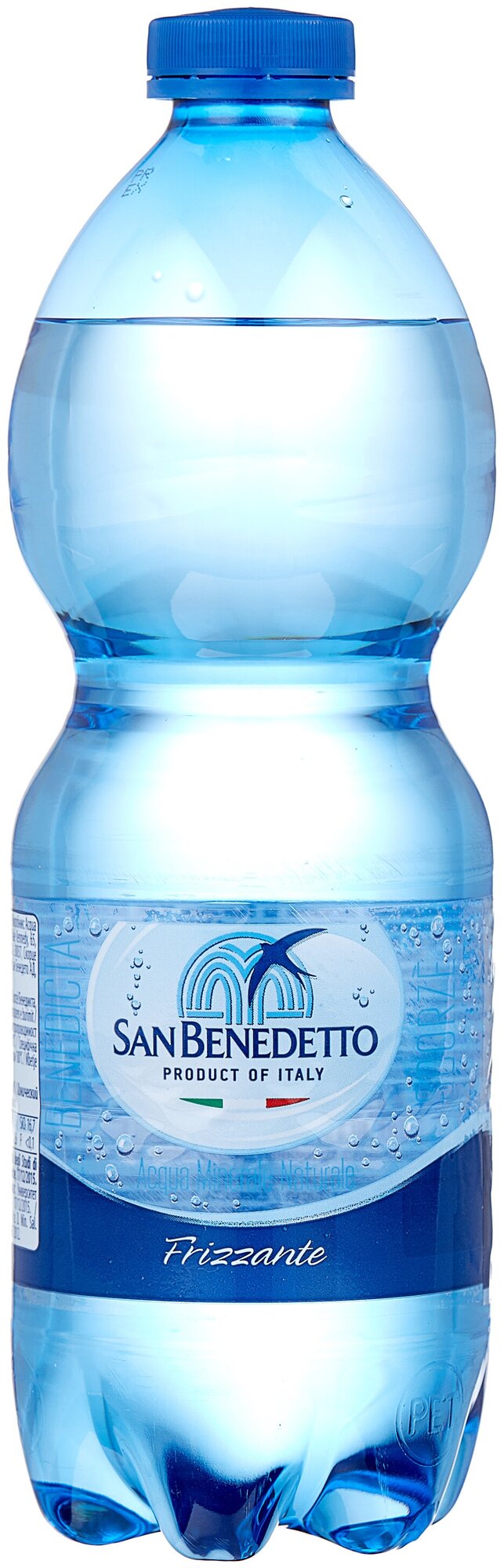 Вода минеральная San Benedetto (Сан Бенедетто) 0,5 л х 24 бутылки газ, пэт - фотография № 2