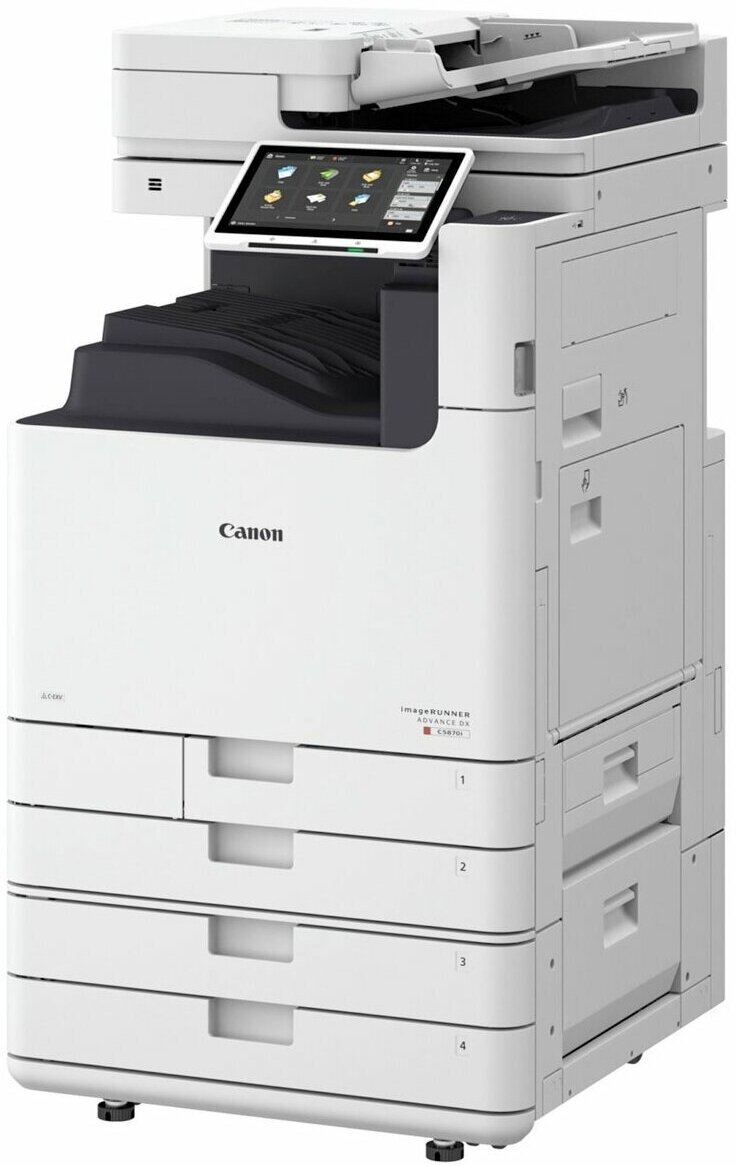 МФУ CANON imageRUNNER ADVANCE C5840i (А3, цвет/Ч/б печать 40 стр.мин, c однопроходным автоподатчиком в комплекте , без тонера) - фото №6