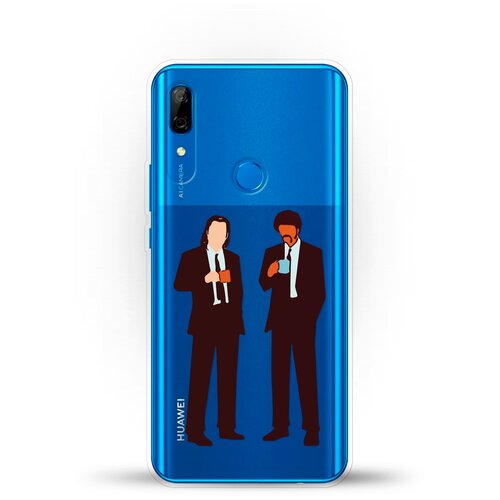 фото Силиконовый чехол винсент и джулс на huawei p smart z andy & paul