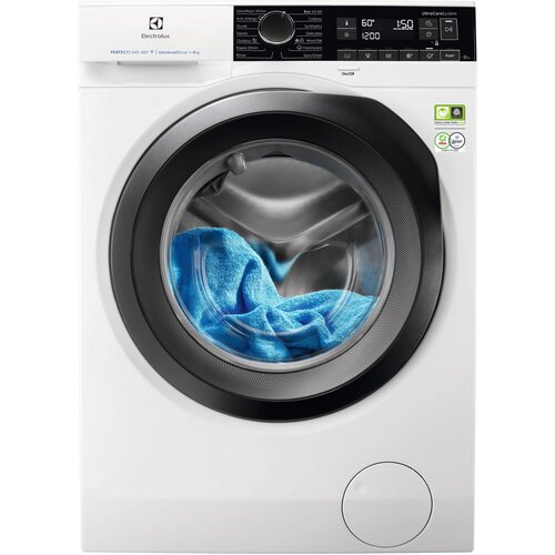 Стиральная машина полноразмерная Electrolux PerfectCare 800 EW8F249PS, с фронтальной загрузкой, 9кг, 1400об/мин, английский интерфейс стиральная машина electrolux perfectcare 900 ew9f161b пан англ класс a загр фронтальная макс 10кг белый