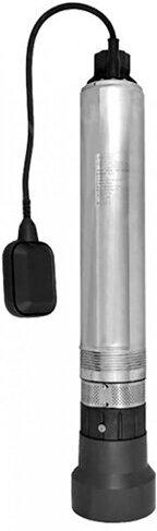 Насос колодезный UNIPUMP ECO FLOAT 3 - 0,48 кВт (однофазный, Hmax 49 м, Qmax 85 л/мин, кабель 0,5 м)