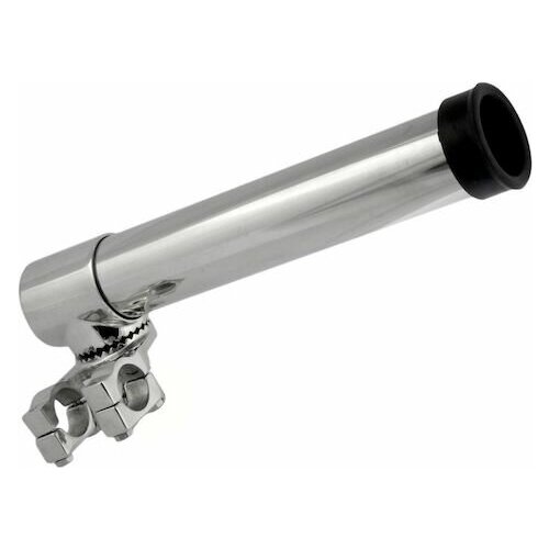 Держатель спиннинга нержавеющий с креплением к лееру 009898 9223₽