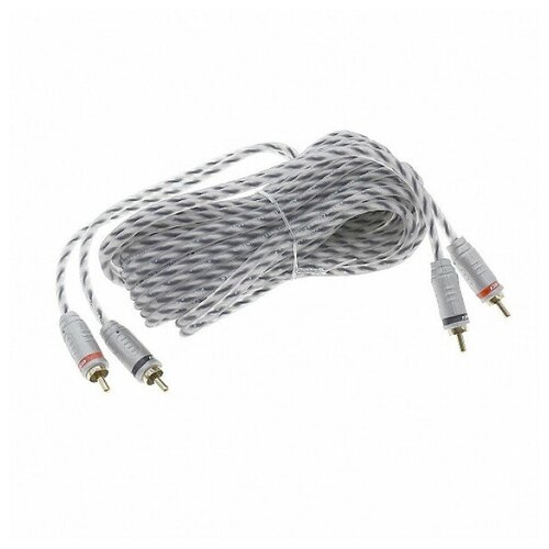 Провод соединительный KICX MRCA22-5-SS RCA Межблочный кабель, 5 м