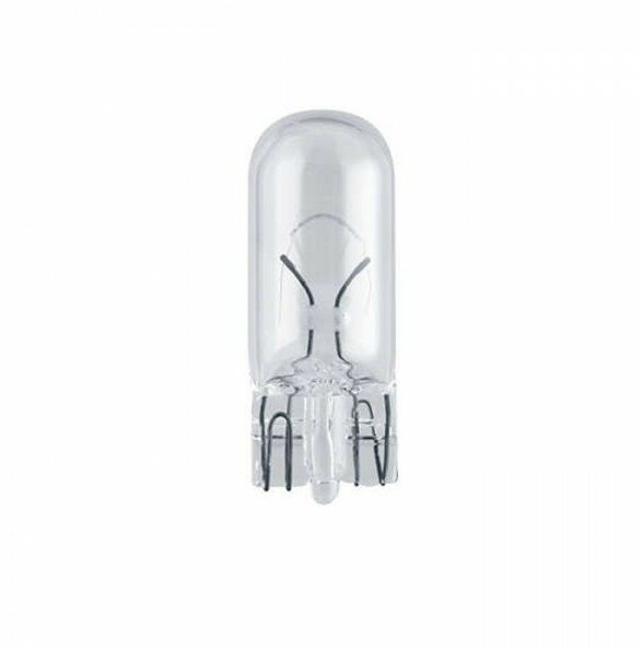 PHILIPS Лампы периферийные Philips Longlife Ecovision, W5W, 5W, блистер, 2 шт 12961LLECOB2