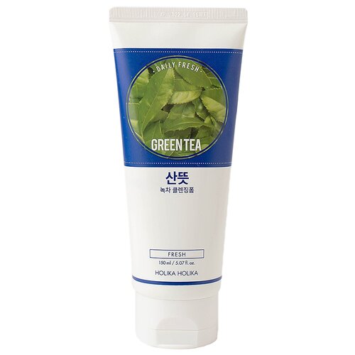 Очищающая пенка с зеленым чаем, матирующая Daily Fresh Green tea Cleansing Foam, 150 мл