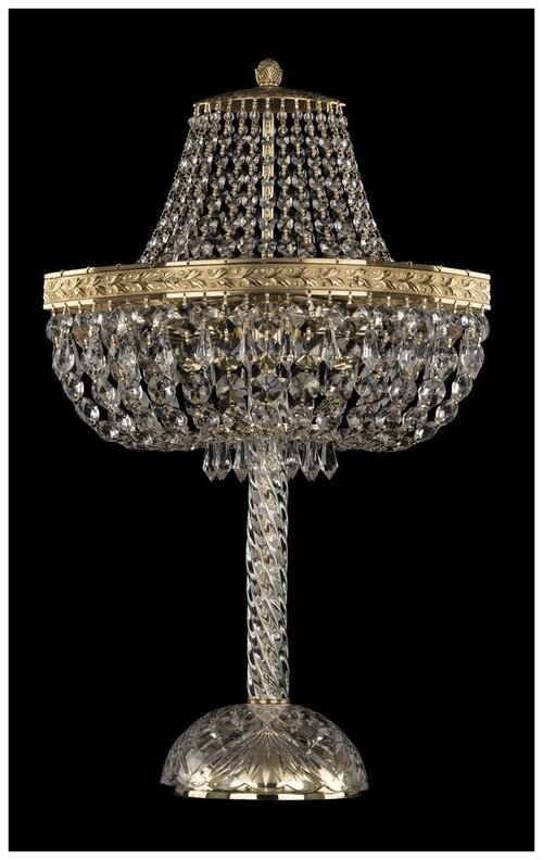 Лампа декоративная Bohemia Ivele Crystal 19273L4/H/35IV G, E14, 80 Вт, бежевый, 4 шт.