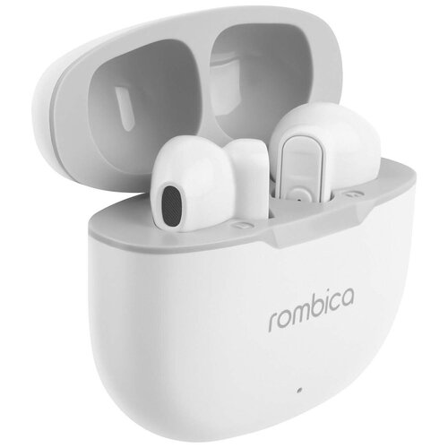 Наушники True Wireless Rombica mySound Sigma White (BH-T021) колонки наушники cd проигрыватели rombica беспроводные наушники mysound bh 17 anc