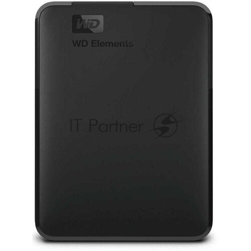 Внешний жёсткий диск Western Digital Elements Portable WDBU6Y0050BBK-WESN 5ТБ 2,5 5400RPM USB 3.0 Black (C6B)