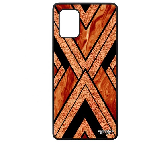 фото Чехол для мобильного samsung galaxy a71, "х-орнамент" треугольник гора utaupia