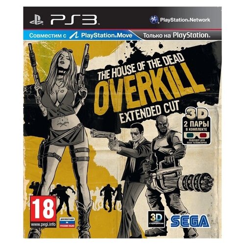 house of the dead overkill – extended cut с поддержкой playstation move ps3 Игра The House of the Dead: Overkill. Extended Cut для PlayStation 3