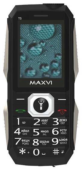 Телефон MAXVI T5, черный