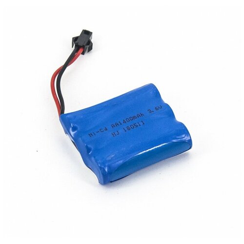 LJ Battery Аккумулятор Ni-Cd 3.6V 1400mAh YP - NICD-36F-1400-YP аккумулятор ni cd 4 8v 350 mah 2 3aa разъем yp nicd 48t 350 yp