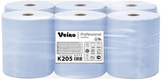 Полотенца бумажные в рулонах Veiro Professional Comfort K205, 6 шт