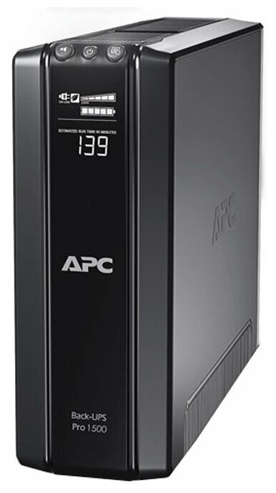 Интерактивный ИБП APC by Schneider Electric Back-UPS Pro BR1500GI черный