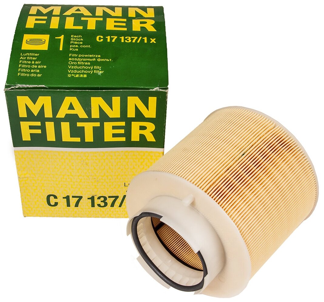 Воздушный фильтр Mann-Filter - фото №1