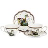 Набор чайный / чашка с блюдцем Jade Барашки 300 мл 4 предмета - изображение