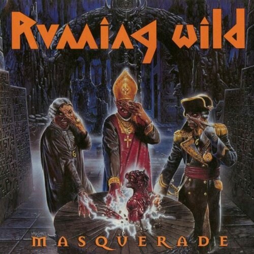 RUNNING WILD Masquerade, 2LP (Reissue, Remastered,180 Gram Pressing Vinyl) men in black