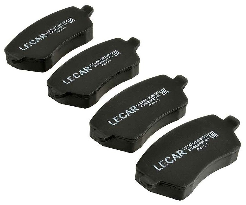 Колодки тормозные LECAR LECAR018020501 передние