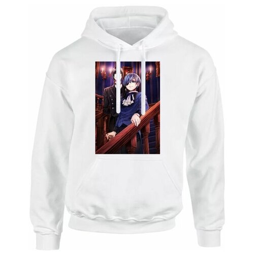 фото Толстовка по аниме тёмный дворецкий, kuroshitsuji №6, 32, 116-122 см migom