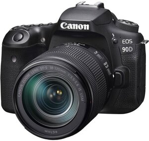 Цифровой зеркальный фотоаппарат Canon EOS 90D kit 18-135 IS USM