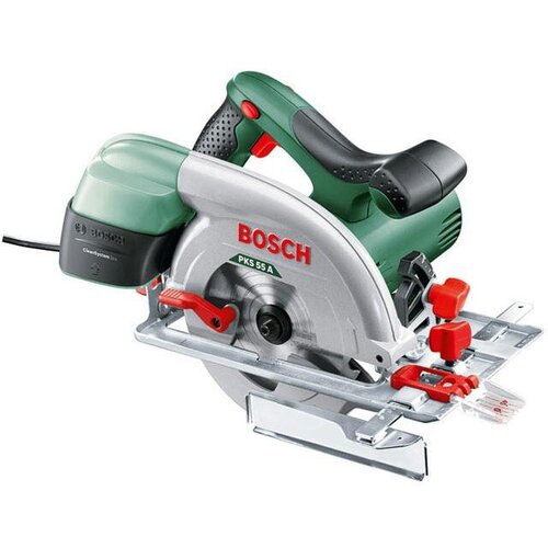 Циркулярная пила (дисковая) Bosch PKS 55 A парма циркулярная пила дисковая парма 185д 1750вт ручная