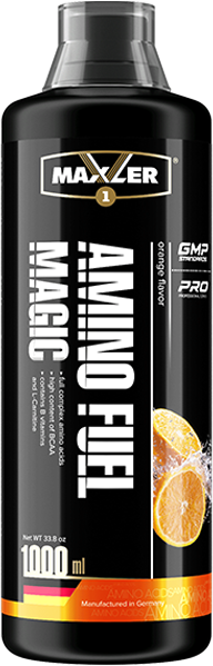 MAXLER EU Amino Magic Fuel 1000 мл (Orange Flavor)