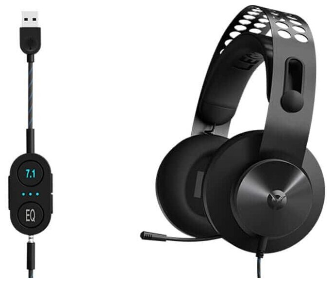 Беспроводные наушники Lenovo Legion H500 Pro черный