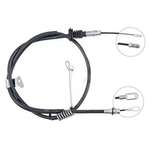 Трос ручного тормоза задний левый длинный кузов (Производитель: TURTEL 5023276)