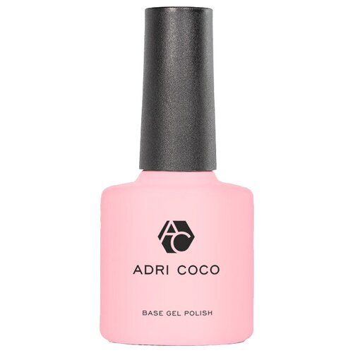 ADRICOCO Базовое покрытие Base Gel Polish, бесцветный, 8 мл, 8 г adricoco верхнее покрытие top gel polish wipe off бесцветный 8 мл 40 г