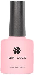 ADRICOCO Базовое покрытие Base Gel Polish, бесцветный, 8 мл