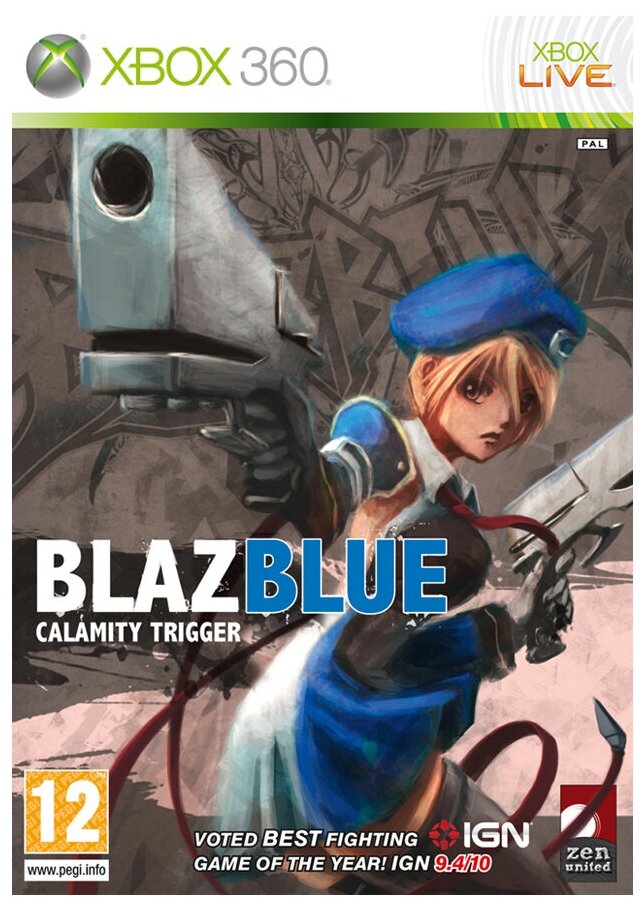 BlazBlue: Calamity Trigger (Xbox 360) английский язык