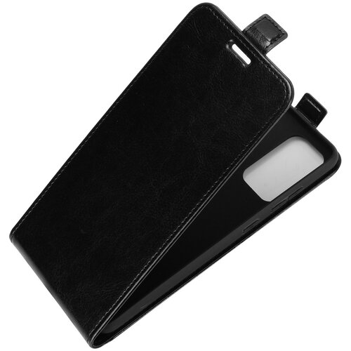 фото Чехол-флип mypads для samsung galaxy a72 (sm-a725f) 2021 черный из натуральной кожи prestige