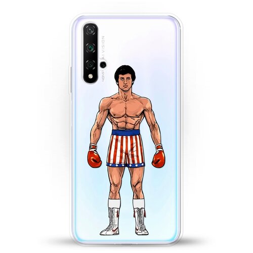 фото Силиконовый чехол слай на huawei nova 5t andy & paul