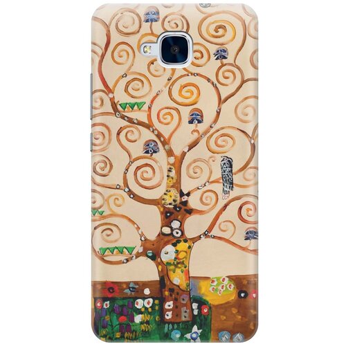 фото Cиликоновый чехол на honor 5c / хонор 5с с принтом "климт" gosso