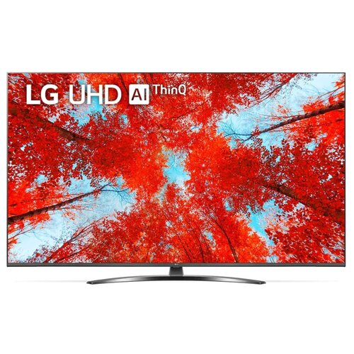 55 Телевизор LG 55UQ91009LD 2022 IPS RU, титановый серый