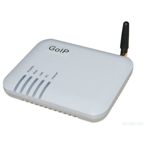 GoIP 1 - VoIP-GSM-шлюз GoIP1 (GSM/SIP/H323) addpac ap gs1004c voip gsm шлюз 4 gsm канала 4 порта fxo
