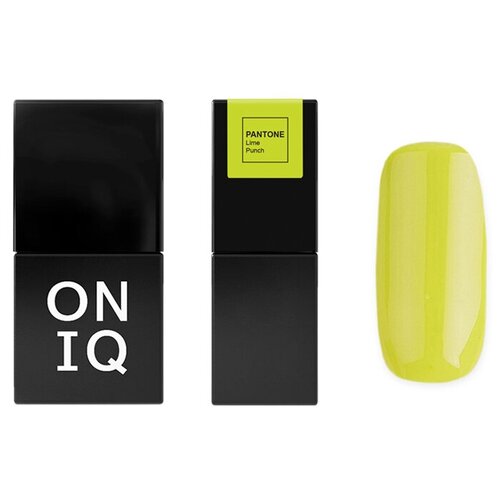 ONIQ гель-лак для ногтей Pantone, 10 мл, 072 Lime punch oniq гель лак для ногтей pantone 6 мл 012s rosewater